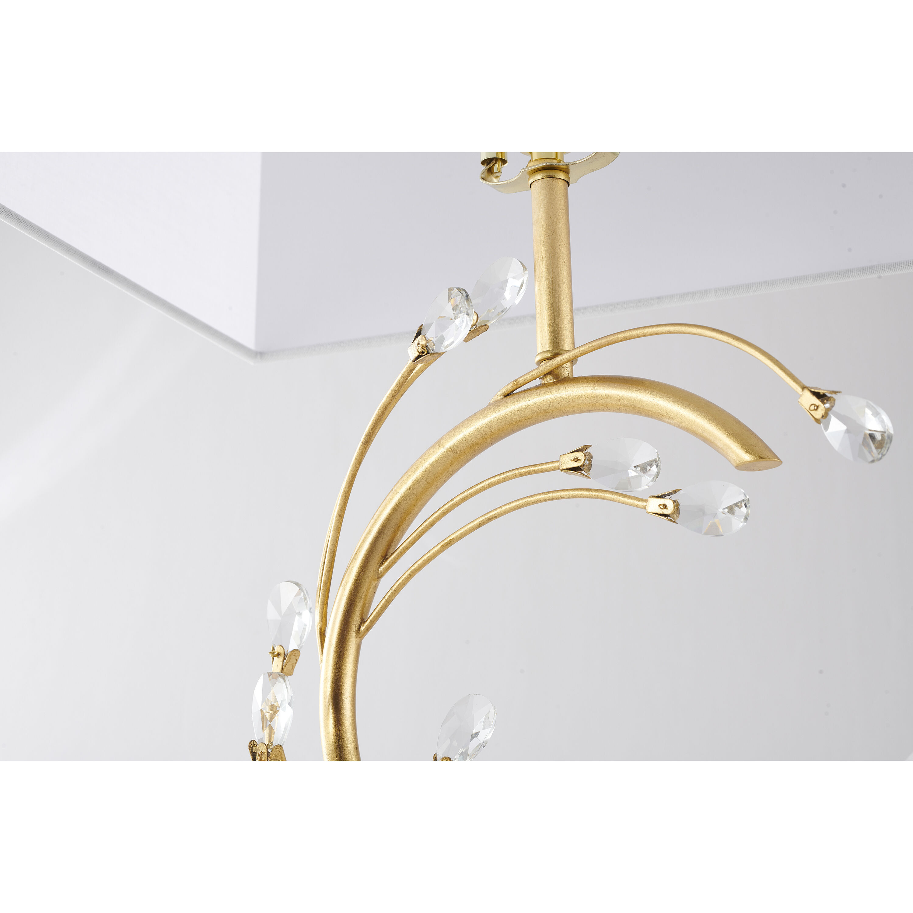 Canada 30.5 inch 100.00 watt Gold Table Lamp Portable Light